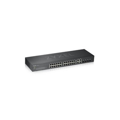 Zyxel GS1920-24V2 Géré Gigabit Ethernet (10/100/1000) Noir