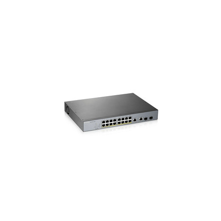 Zyxel GS1350-18HP-EU0101F commutateur réseau Géré L2 Gigabit Ethernet (10/100/1000) Connexion Ethernet