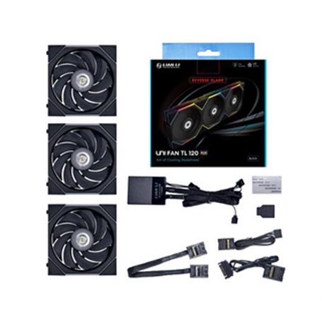 Lian Li UNI FAN TL Boitier PC Ventilateur 12 cm Noir