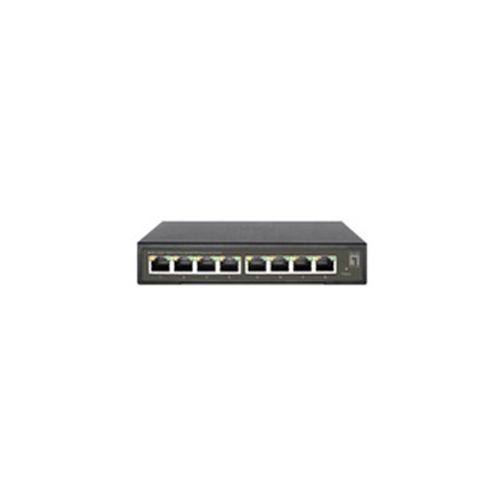 LevelOne GES-2108P commutateur réseau Géré L2 Gigabit Ethernet (10/100/1000) Connexion Ethernet