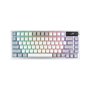 ASUS ROG Azoth clavier Jouer USB + RF Wireless + Bluetooth Blanc