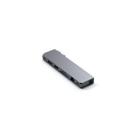 Satechi ST-UCPHMXM station d'accueil 2 x USB 3.2 Gen 2 (3.1 Gen 2) Type-C Gris