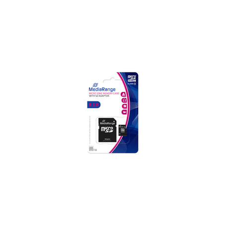 MediaRange 8GB microSDHC 8 Go Classe 10