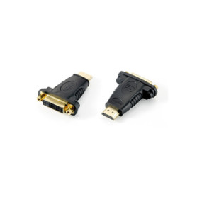 Equip 118909 changeur de genre de câble DVI (24+1) HDMI A Noir