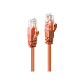 Lindy 48107 câble de réseau Orange 1 m Cat6 U/UTP (UTP)