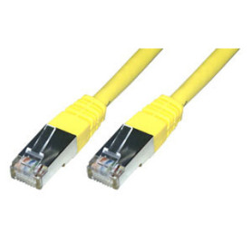 MCL Cable RJ45 Cat6 0.5m Yellow câble de réseau Jaune 0