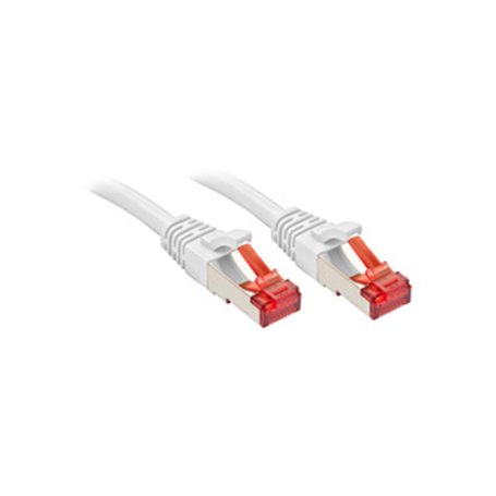 Lindy Rj45/Rj45 Cat6 0.3m câble de réseau Blanc 0