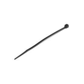 StarTech.com Colliers de Serrage 10 cm Noirs - Largeur 2 mm - Diam. faisceau 22 mm - Résistance traction 8 kg - Fermeture glissi