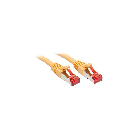 Lindy RJ-45 Cat.6 S/FTP 0.5m câble de réseau Jaune 0