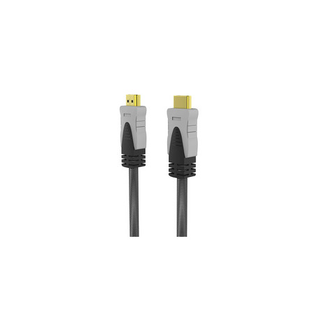 Inca IHD-03T câble HDMI 3 m HDMI Type A (Standard) Gris