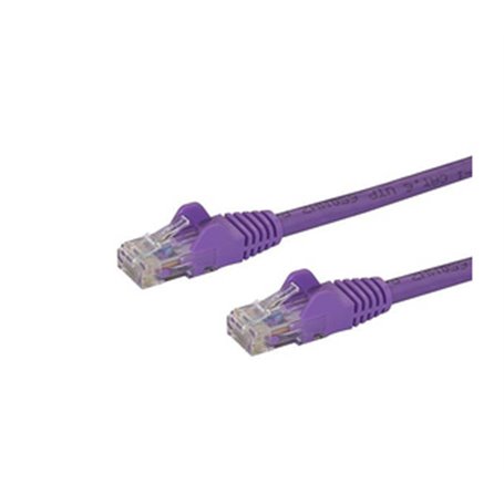 StarTech.com Câble réseau Cat6 UTP sans crochet de 5 m - Violet