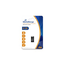 MediaRange MR920 lecteur USB flash 8 Go USB Type-A 2.0 Noir