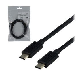 MCL USB 3.1 Type-C 1 m câble USB USB 3.2 Gen 2 (3.1 Gen 2) USB C Noir