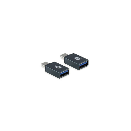 Conceptronic DONN03G changeur de genre de câble USB 3.1 Gen 1 Type-C USB 3.1 Gen 1 Type-A Noir