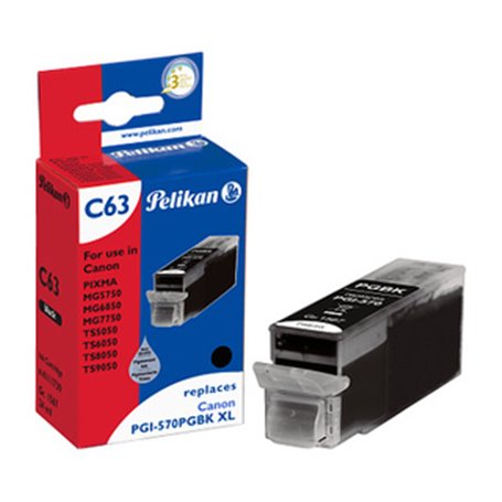 Pelikan C63 cartouche d'encre 1 pièce(s) Compatible Noir