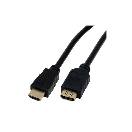 MCL MC384/3D-2M câble HDMI HDMI Type A (Standard) Noir