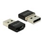 DeLOCK HDMI/USB-A adaptateur graphique USB Noir