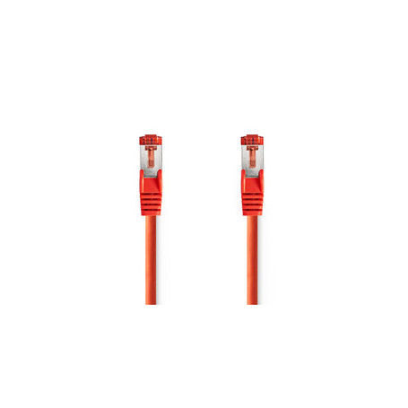 Nedis CCGL85221RD10 câble de réseau Rouge 1 m Cat6 S/FTP (S-STP)