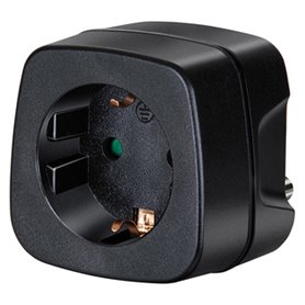 Brennenstuhl 1508460 adaptateur de puissance & onduleur Intérieure Noir