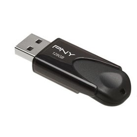 PNY Attaché 4 2.0 128GB lecteur USB flash 128 Go USB Type-A Noir