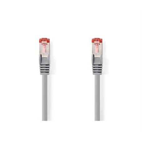 Nedis CCGL85221GY20 câble de réseau Gris 2 m Cat6 S/FTP (S-STP)