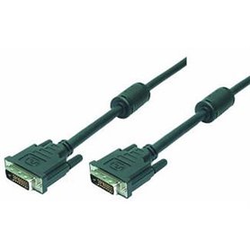 LogiLink 2m DVI-D câble DVI Noir