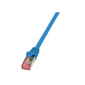 LogiLink 0.5m Cat.6 S/FTP câble de réseau Bleu 0