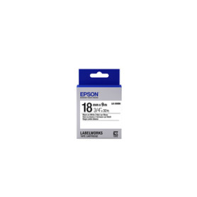 Epson LK-5WBN - Standard - Noir sur Blanc - 18mmx9m