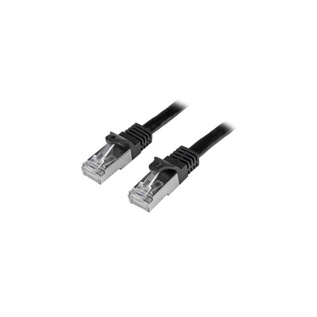 StarTech.com N6SPAT3MBK câble de réseau Noir 3 m Cat6 SF/UTP (S-FTP)