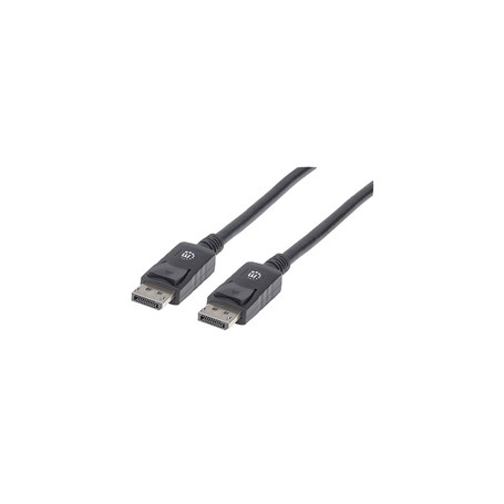 Manhattan 306935 câble DisplayPort 1 m Noir