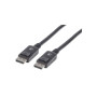 Manhattan 306935 câble DisplayPort 1 m Noir