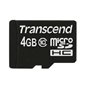 Transcend TS4GUSDC10 mémoire flash 4 Go MicroSDHC NAND Classe 10