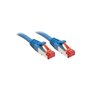 Lindy RJ-45 Cat.6 S/FTP 3m câble de réseau Bleu Cat6 S/FTP (S-STP)