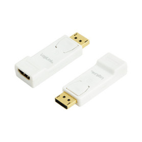 LogiLink CV0057 changeur de genre de câble DisplayPort HDMI Blanc