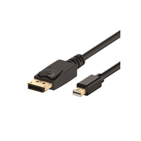 Uniformatic 12642 câble DisplayPort 2 m Mini DisplayPort Noir