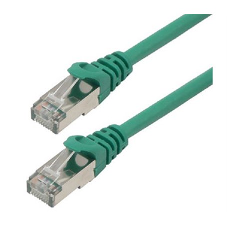 MCL 2m Cat6a S/FTP câble de réseau Vert S/FTP (S-STP)