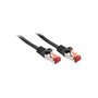 Lindy Cat.6 S/FTP 3m câble de réseau Noir Cat6 S/FTP (S-STP)