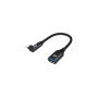 Conceptronic ABBY19B changeur de genre de câble USB-C USB-A Noir