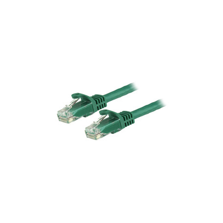 StarTech.com Câble réseau Cat6 Gigabit UTP sans crochet de 7m - Cordon Ethernet RJ45 anti-accroc - M/M - Vert