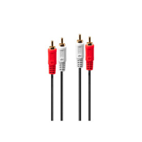 Lindy 35661 câble audio 2 m 2 x RCA Rouge