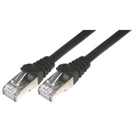 MCL Cable RJ45 Cat6 3m Black câble de réseau Noir