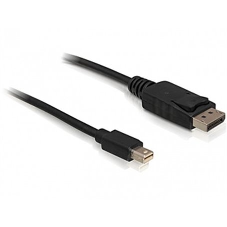 DeLOCK 1m Displayport Cable mini DisplayPort Noir