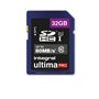 Integral 32GB ULTIMAPRO SDHC/XC 80MB CLASS 10 UHS-I U1 32 Go SD