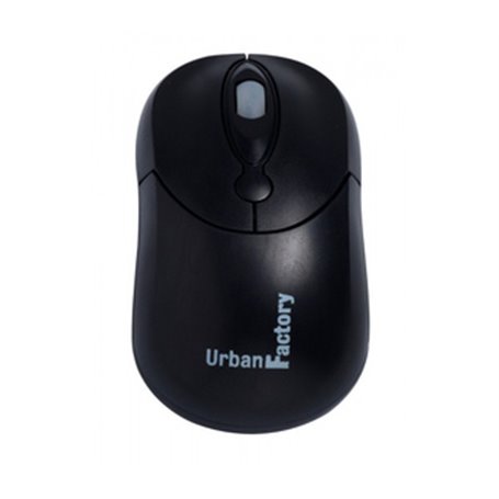 Urban Factory Big Crazy Mouse souris Bureau Ambidextre USB Type-A Optique 800 DPI