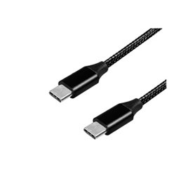 LogiLink CU0154 câble USB 1 m USB 2.0 USB C Noir