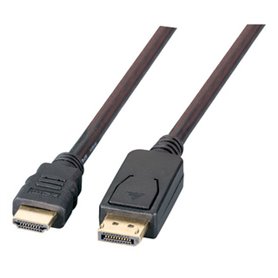 EFB Elektronik K5561SW.1V2 câble vidéo et adaptateur 1 m DisplayPort HDMI Noir