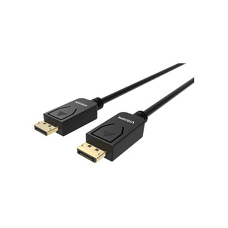 Vision TC 2MDP/BL câble DisplayPort 2 m Noir