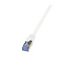 LogiLink 3m Cat7 S/FTP câble de réseau Blanc S/FTP (S-STP)