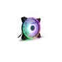 Inter-Tech RS-071 RGB Boitier PC Ventilateur 12 cm Noir