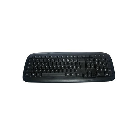 MCL ACK-298/N clavier USB AZERTY Noir